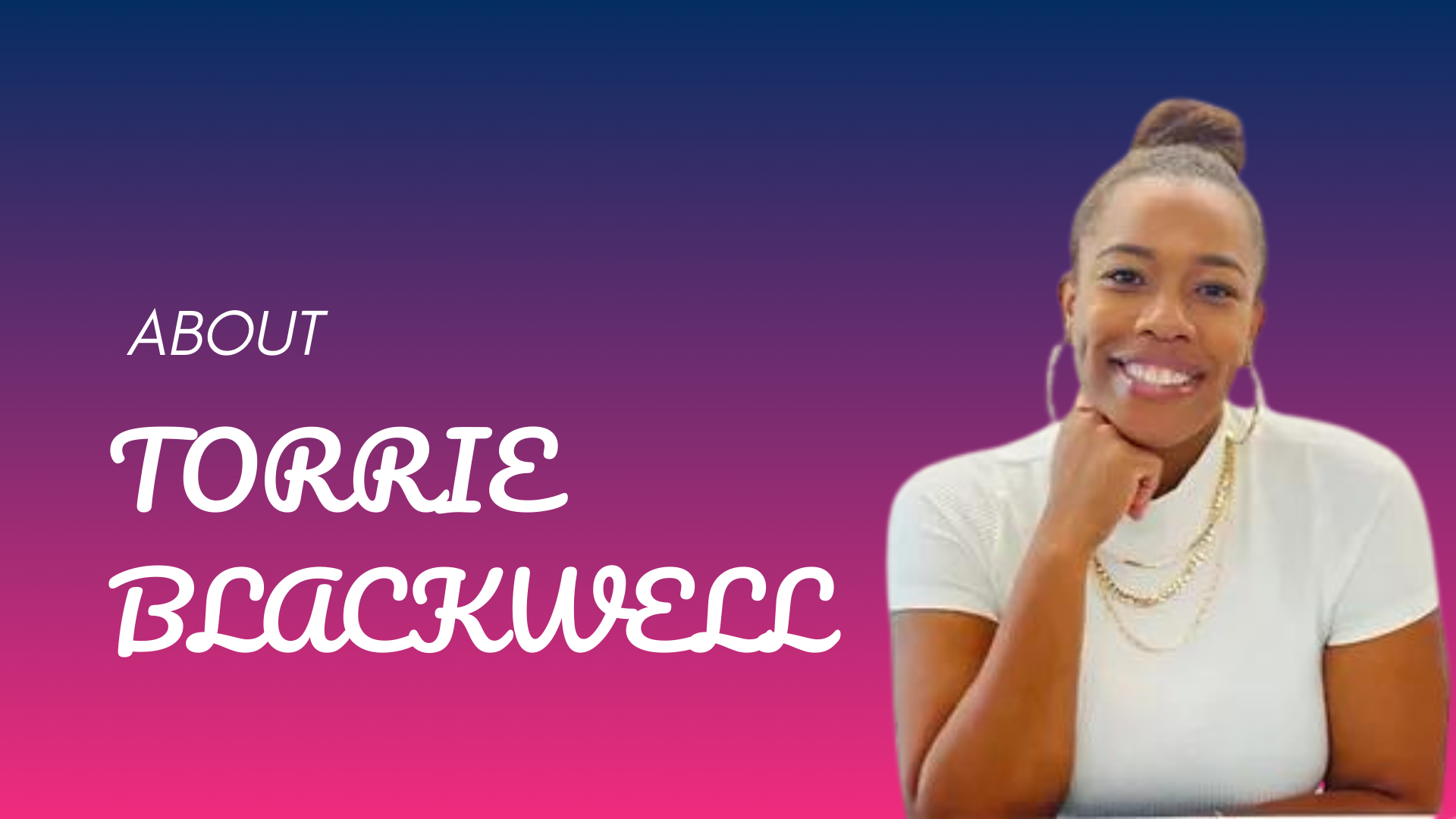 ABOUT TORRIE BLACKWELL ()